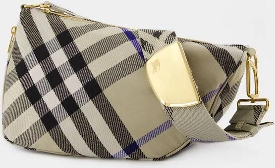 Burberry Crossbody bags Shield Messenger Purse Synthetic Neutral in beige - Foto 9