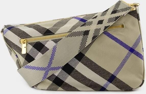 Burberry Crossbody bags Shield Messenger Purse Synthetic Neutral in beige - Foto 8