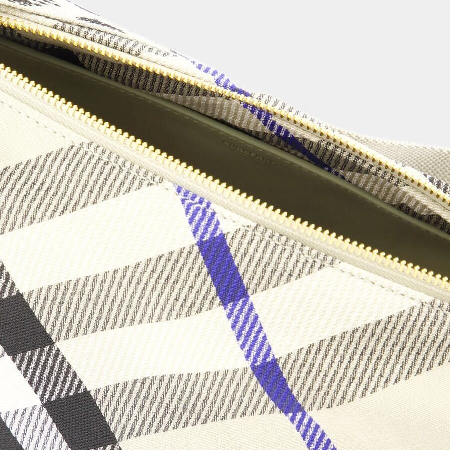 Burberry Crossbody bags Shield Messenger Purse Synthetic Neutral in beige - Foto 2