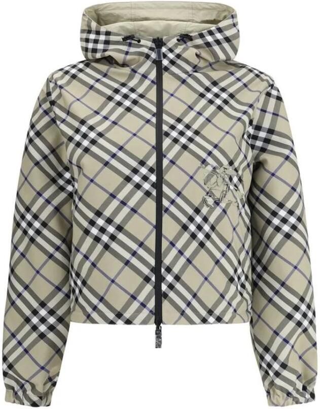 Burberry Omkeerbare Jas met Verstelbare Capuchon en Dubbelzijdig Ontwerp Multicolor Dames - Foto 5