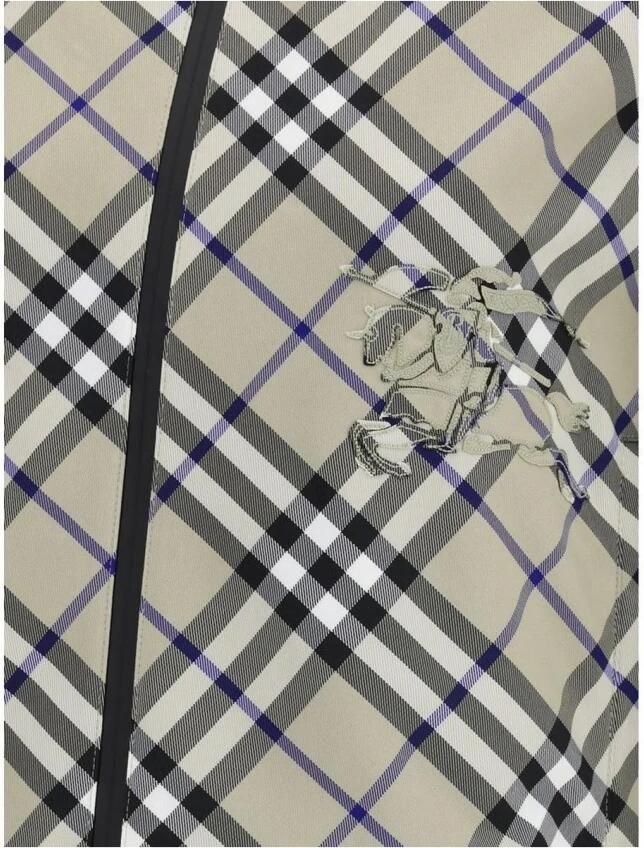 Burberry Omkeerbare Jas met Verstelbare Capuchon en Dubbelzijdig Ontwerp Multicolor Dames