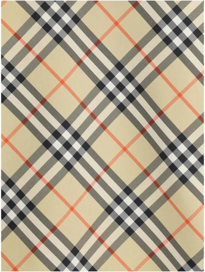 Burberry Omkeerbare Waterdichte Hoodie met Rits Multicolor Heren