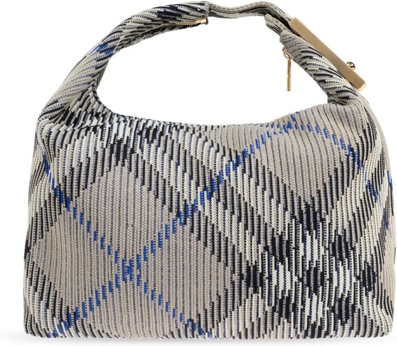 Burberry Nylon Schoudertas Neutraal Lichen Multicolor Dames - Foto 7