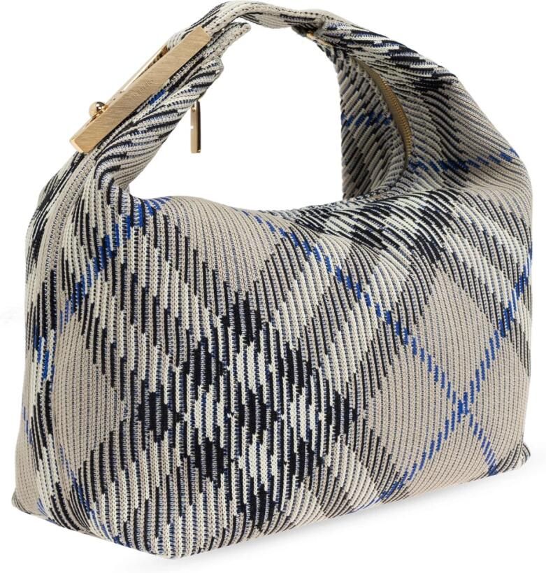 Burberry Nylon Schoudertas Neutraal Lichen Multicolor Dames - Foto 3