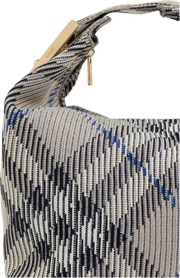 Burberry Nylon Schoudertas Neutraal Lichen Multicolor Dames - Foto 8