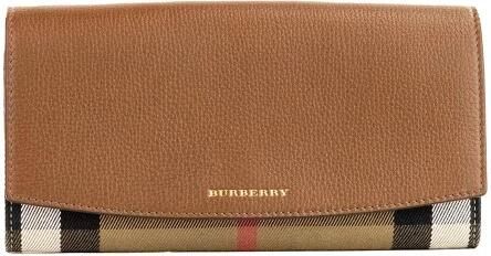 Burberry Rode Leren Camera Crossbody Tas met Kiezelstenen Orange Dames - Foto 3