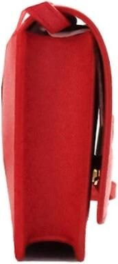 Burberry Rode geëmbosseerde crossbodytas van glad leer Multicolor Dames - Foto 5