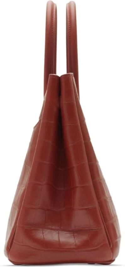 Burberry Elegante leren tote tas met krokoeffect Brown Dames - Foto 2