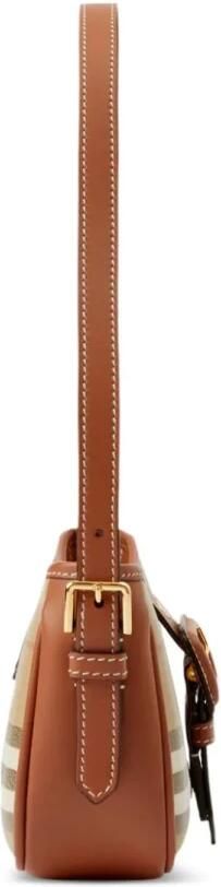 Burberry Hobo bags Sling Purse Synthetic Leather Briar Brown in bruin - Foto 5