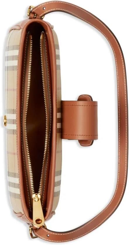 Burberry Hobo bags Sling Purse Synthetic Leather Briar Brown in bruin - Foto 4