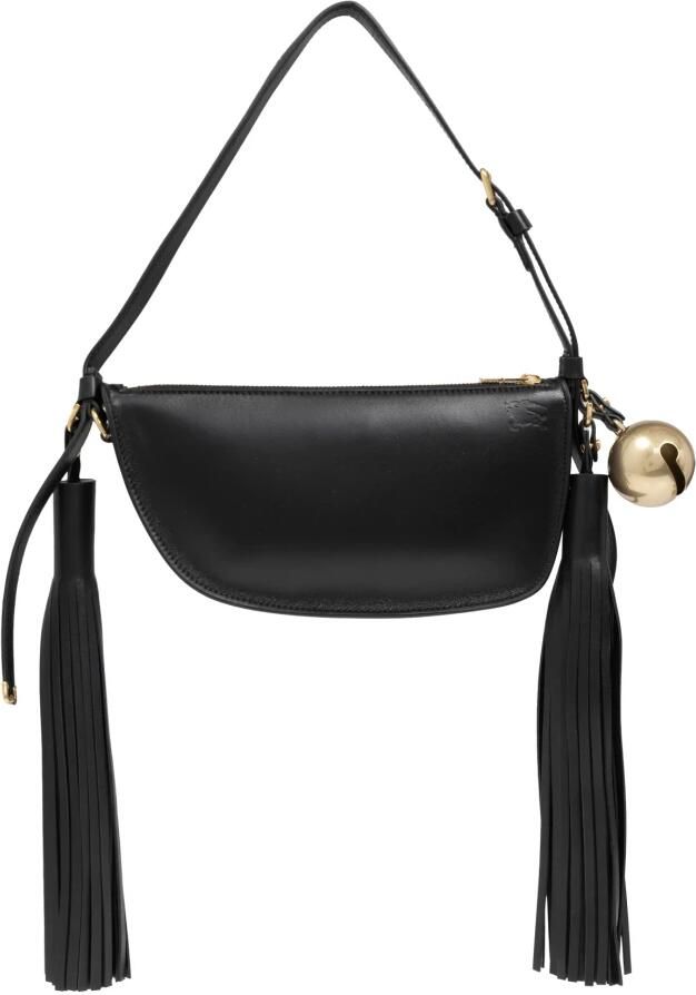 Burberry Hobo bags Mini Shield Sling Shoulder Bag Leather Black in zwart - Foto 3