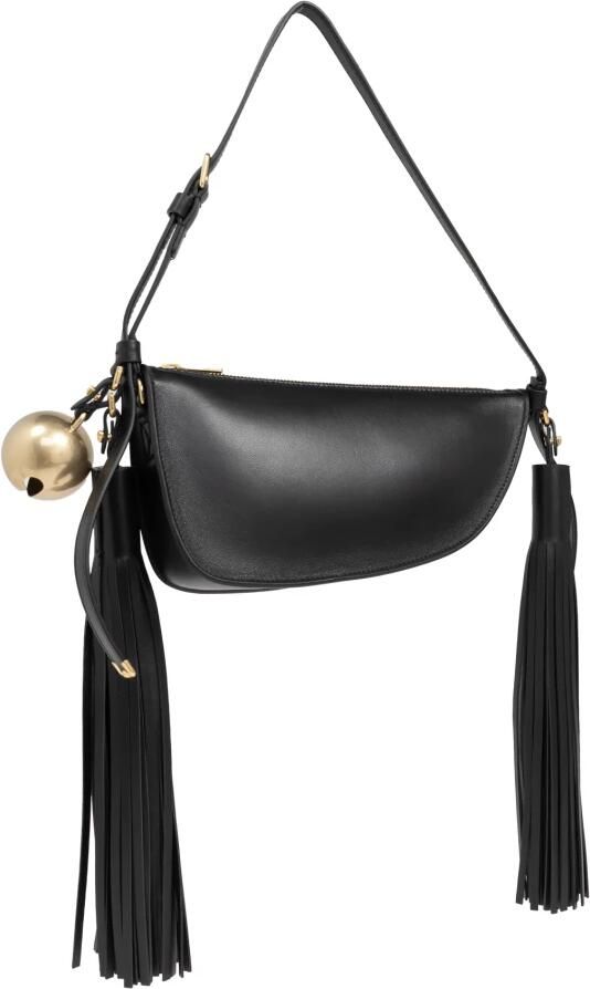 Burberry Hobo bags Mini Shield Sling Shoulder Bag Leather Black in zwart - Foto 6