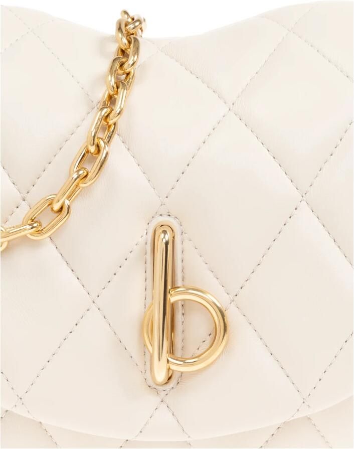 Burberry Hobo bags Small Rocking Wallet On Chain Leather Beige in beige - Foto 2