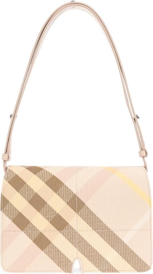 Burberry Hobo bags Snip Shoulder Bag Synthetic Pink in beige