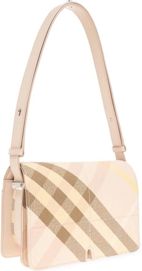 Burberry Hobo bags Snip Shoulder Bag Synthetic Pink in beige - Foto 6