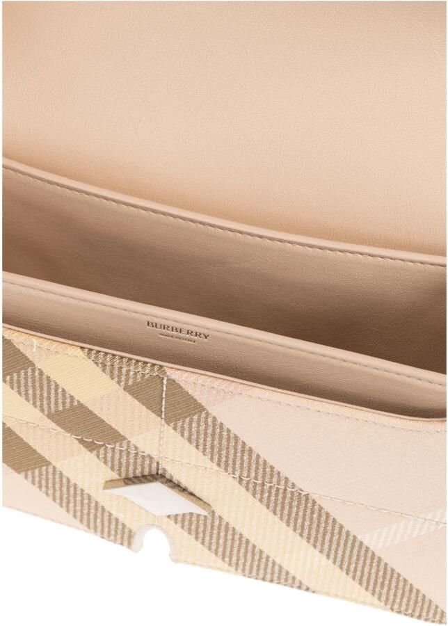 Burberry Hobo bags Snip Shoulder Bag Synthetic Pink in beige - Foto 2