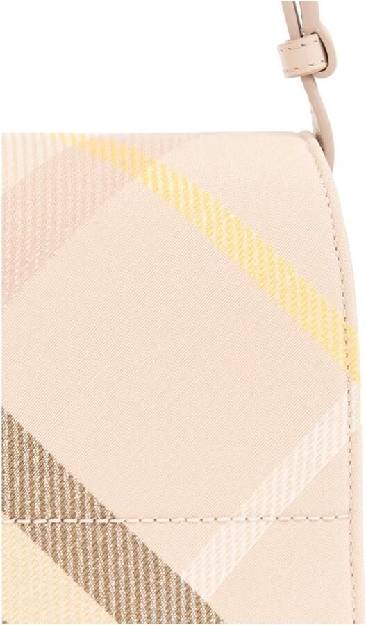 Burberry Hobo bags Snip Shoulder Bag Synthetic Pink in beige - Foto 4
