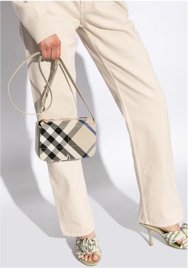 Burberry Hobo bags Snip Small Crossbody Synthetic Neutral in beige