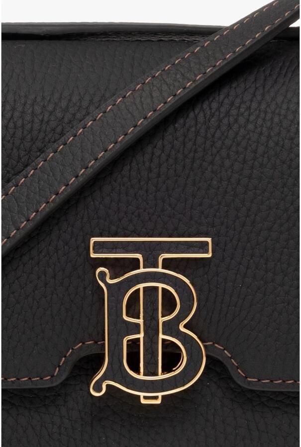 Burberry Schoudertas van korrelig kalfsleer Black Dames - Foto 2