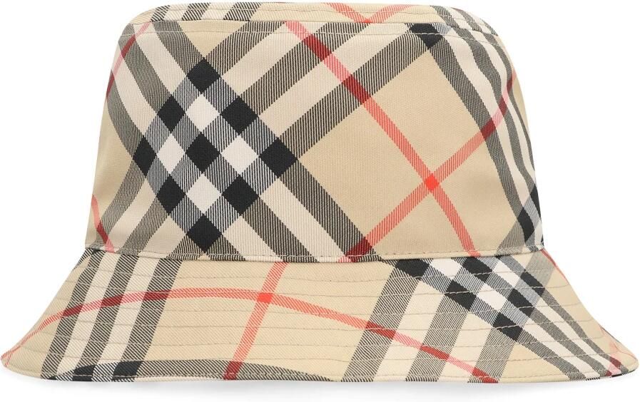 Burberry Check Bucket Hat met Equestrian Knight Multicolor - Foto 5