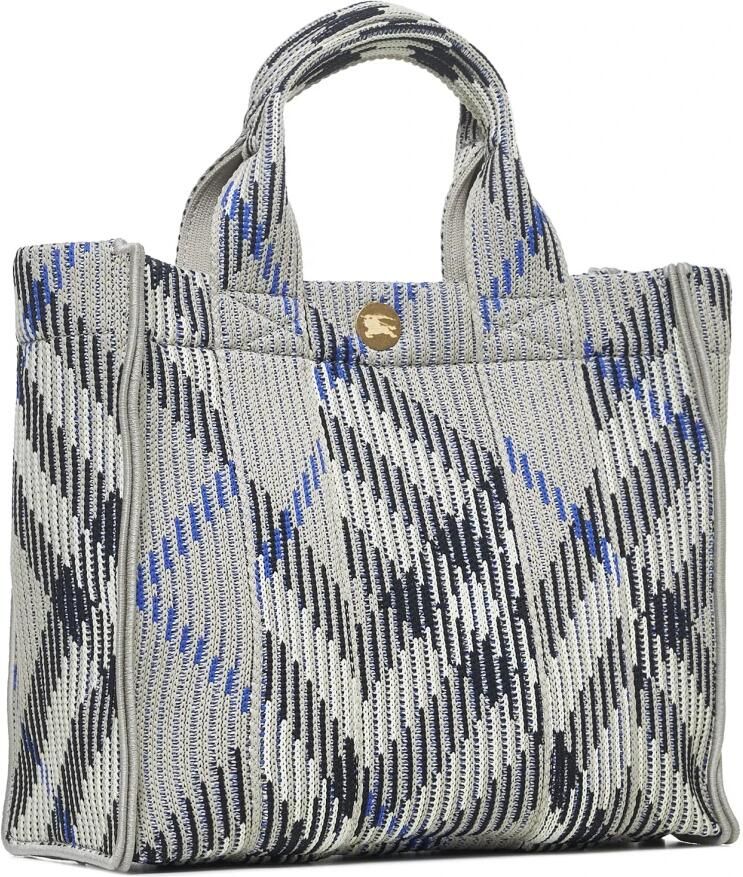 Burberry Handtas Mini Tote handtas met Archivio ruitpatroon en verstelbare riem - Foto 2