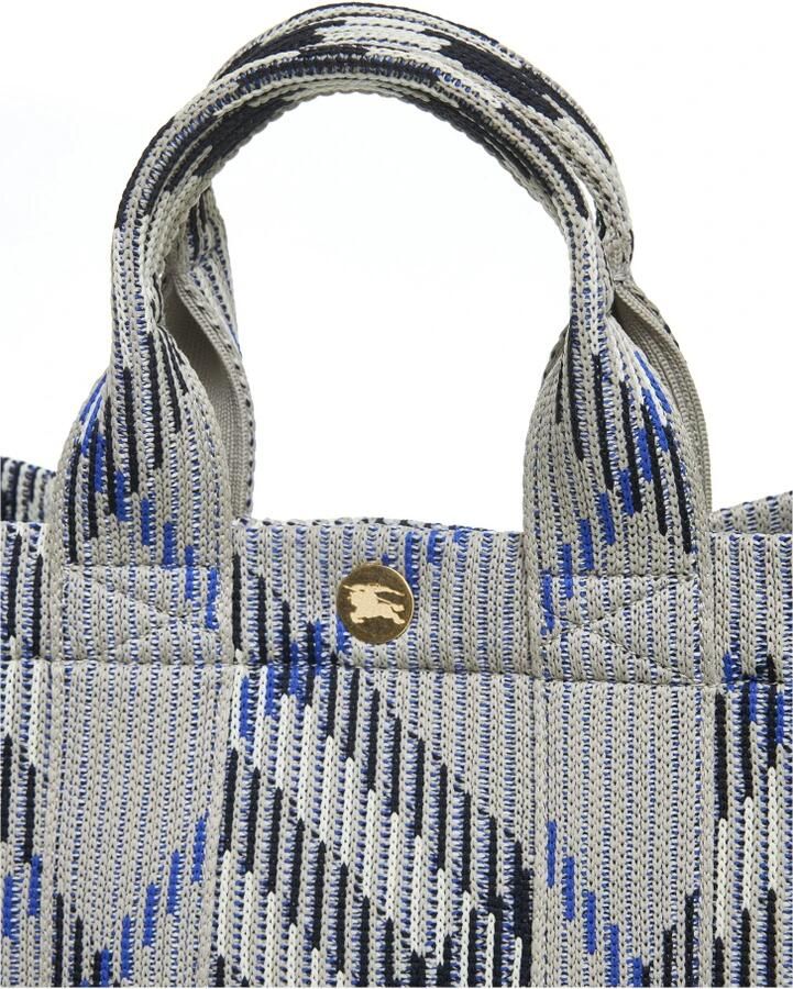 Burberry Handtas Mini Tote handtas met Archivio ruitpatroon en verstelbare riem - Foto 3