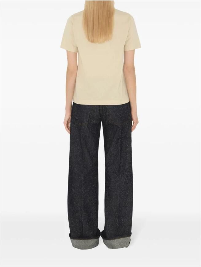 Burberry Beige Cavalier T-shirt Lente-Zomer 2025 Beige Dames - Foto 4