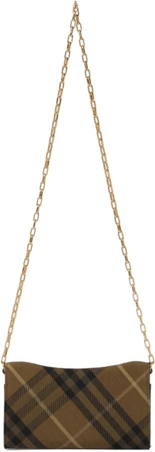 Burberry Shoppers Rocking Horse Crossbody Synthetic Brown in bruin - Foto 3