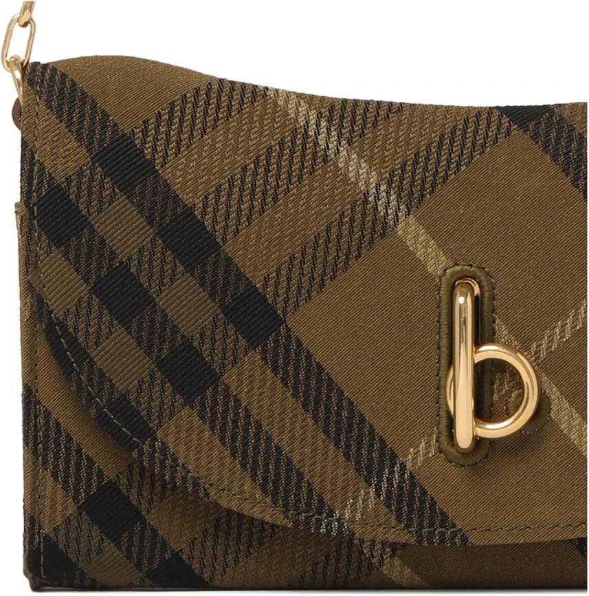 Burberry Shoppers Rocking Horse Crossbody Synthetic Brown in bruin - Foto 2