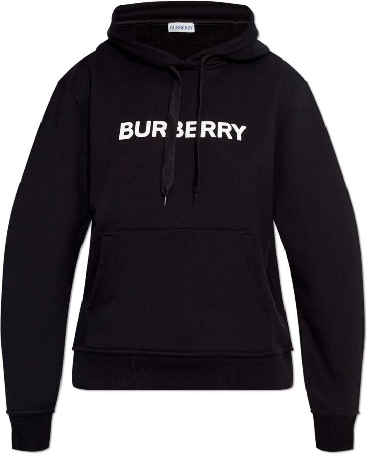 Burberry Sweater Katoenen hoodie met monogramprint en kangoeroezak - Foto 6