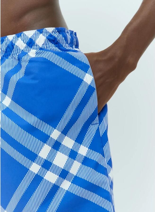 Burberry Bedrukte zwembroek met motief Blue Heren - Foto 4