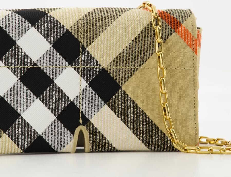 Burberry Hobo bags Snip Mini Wallet On Chain Synthetic Beige in beige - Foto 5