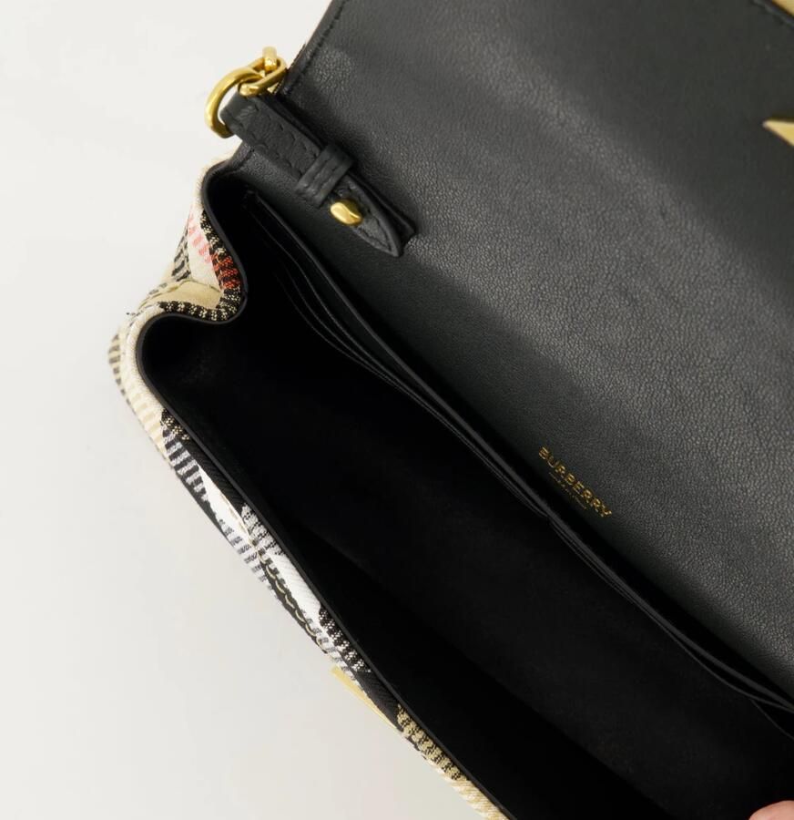Burberry Hobo bags Snip Mini Wallet On Chain Synthetic Beige in beige - Foto 2
