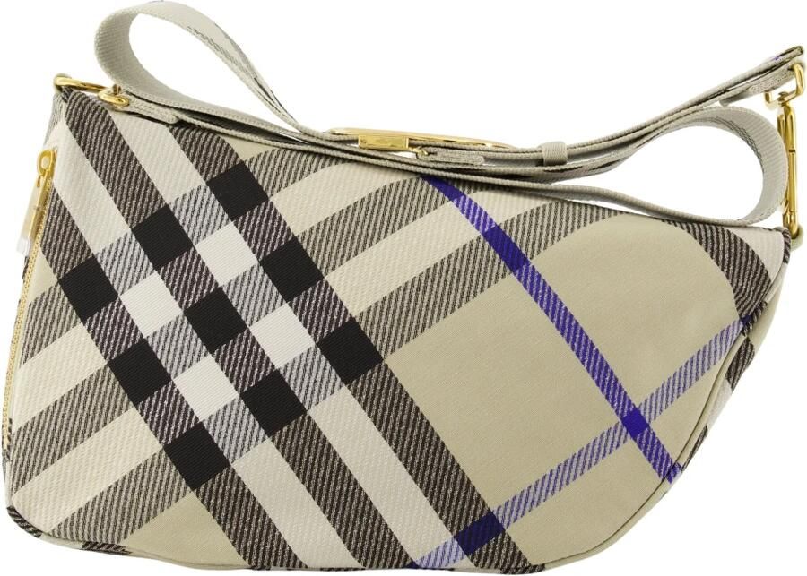 Burberry Crossbody bags Shield Messenger Purse Synthetic Neutral in beige - Foto 6