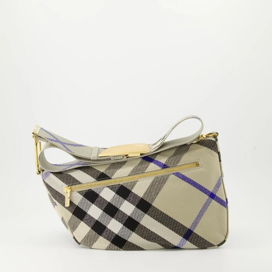 Burberry Crossbody bags Shield Messenger Purse Synthetic Neutral in beige - Foto 3