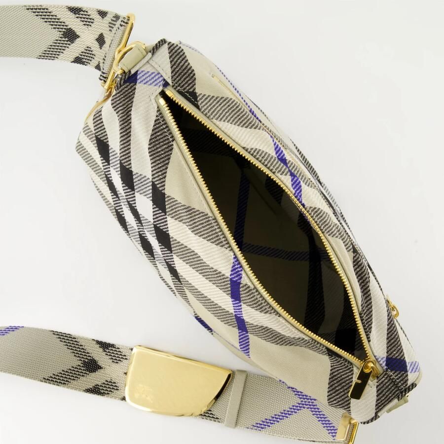 Burberry Crossbody bags Shield Messenger Purse Synthetic Neutral in beige - Foto 4
