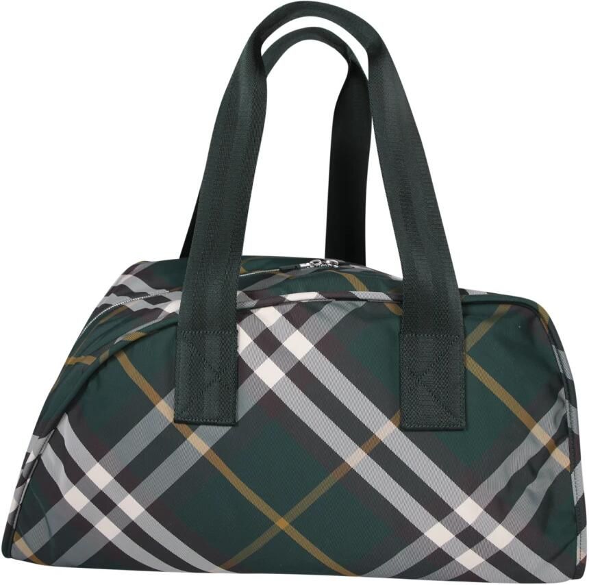 Burberry Tas Reistas met ruitpatroon en dubbele nylon handvatten - Foto 3
