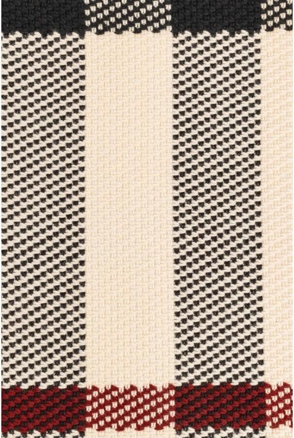 Burberry Wollen Sjaal met Franjes en Motief Beige Unisex - Foto 2