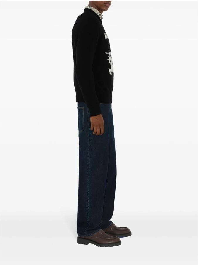 Burberry Luxe Zwarte Sweatshirt voor Stijlvolle Mannen Black Heren - Foto 3