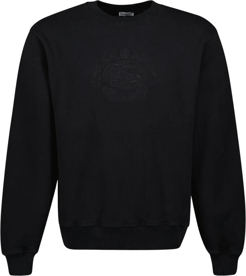 Burberry Zwarte Sweatshirt Herfst-Winter Collectie 2024 Black Heren - Foto 2
