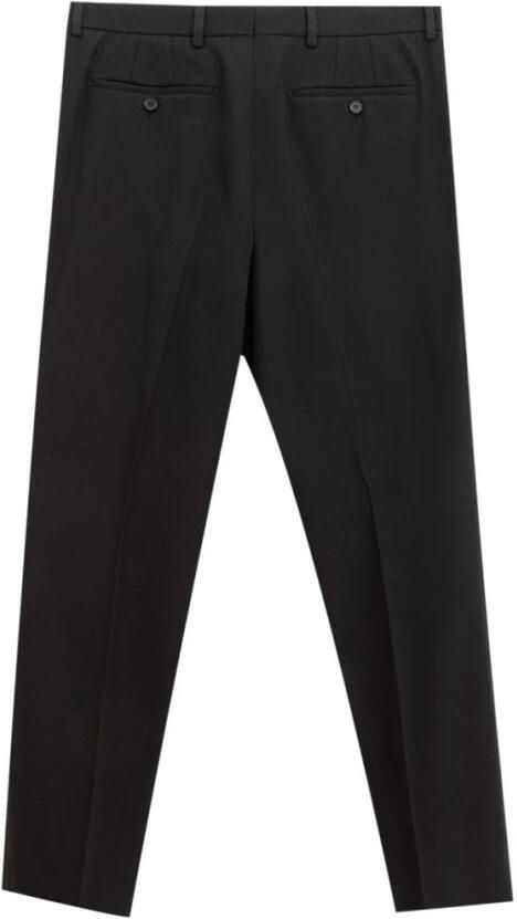 Burberry Zwarte Wollen Jeans Broek Black Heren - Foto 5