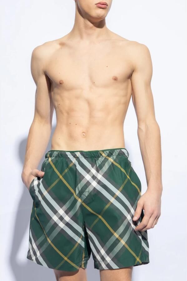 Burberry Groene zee kleding met mesh voering Green Heren - Foto 4