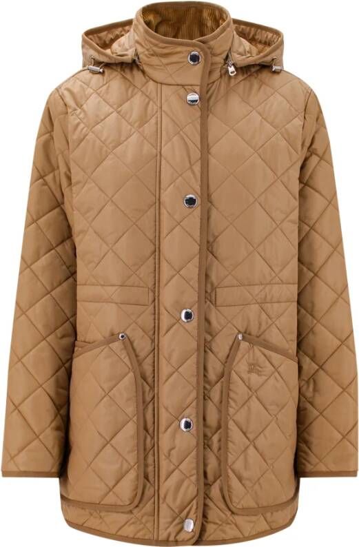 Burberry Coats Bruin Dames