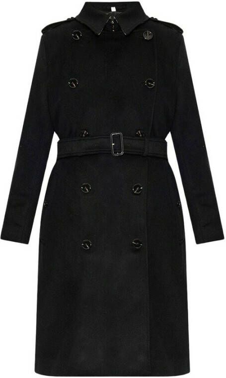 Burberry Coats Zwart Dames