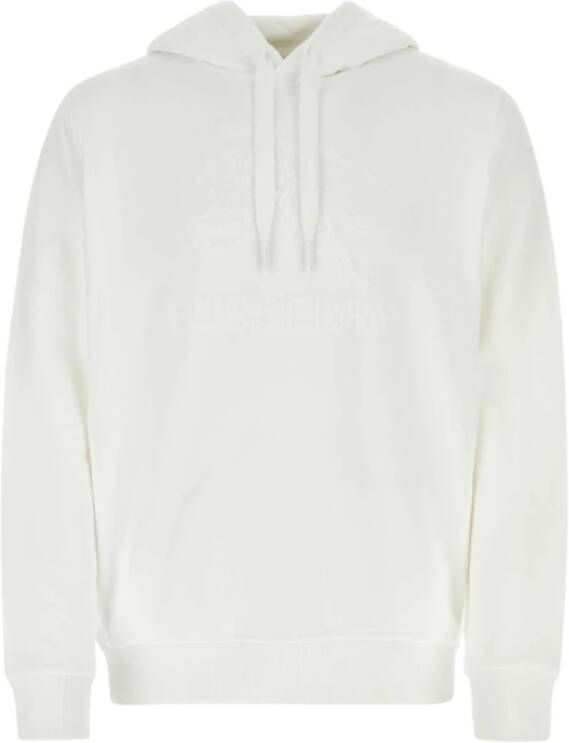 Burberry Comfortabele Heren Hoodie Wit Heren