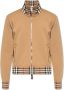 Burberry Kameel Check Track Jacket Aw23 Brown Heren - Thumbnail 1