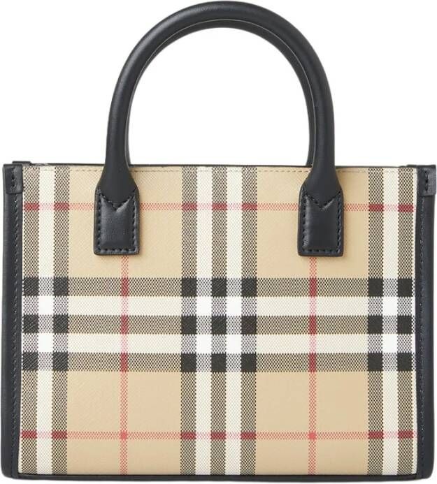 Burberry Denny Check Crosbody Bag Beige