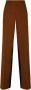 Burberry Straight Wool Trousers Tricolor Design Multicolor Dames - Thumbnail 1