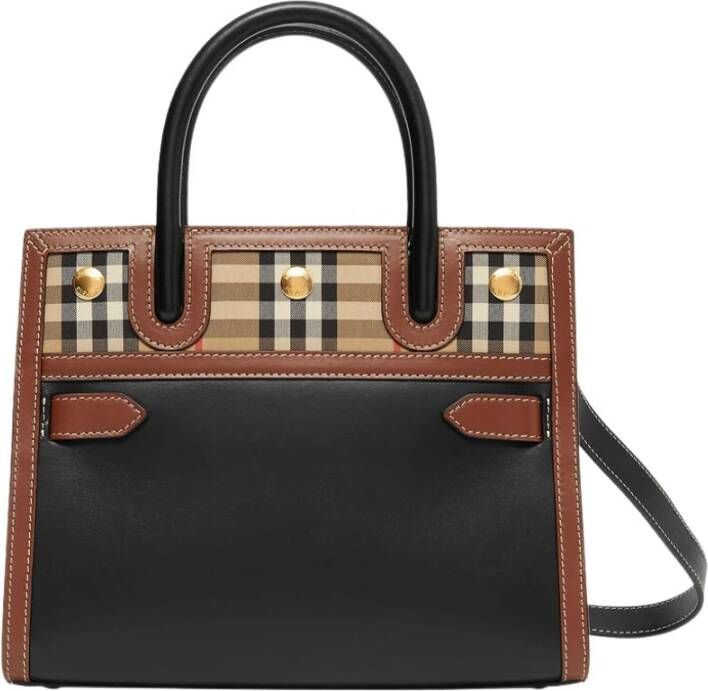 Burberry Stijlvolle Tas voor elke Gelegenheid Black Dames