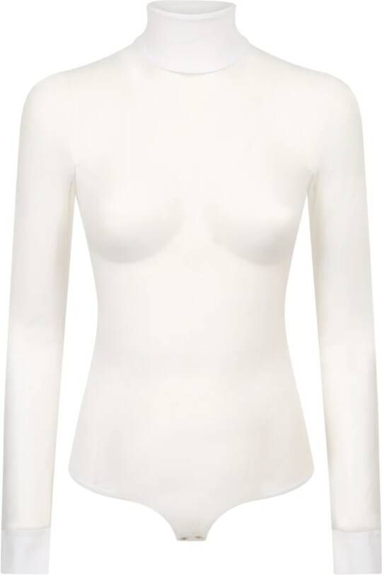 Burberry Elegante Witte Trui voor Dames White Dames